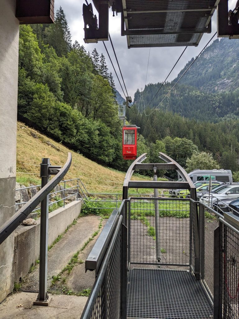 Luftseilbahn Käppeli – Trift — Bild 3