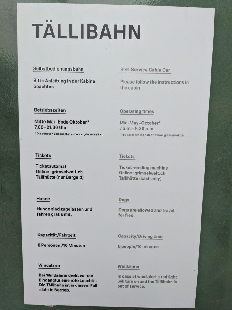 Luftseilbahn Tällibahn — Bild 2
